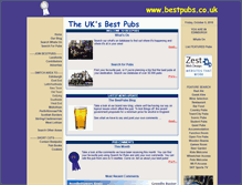 Tablet Screenshot of bestpubs.co.uk